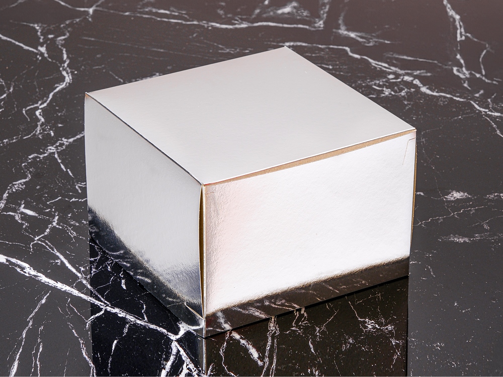 Düz Kvadrat Turta Tort Qutuları